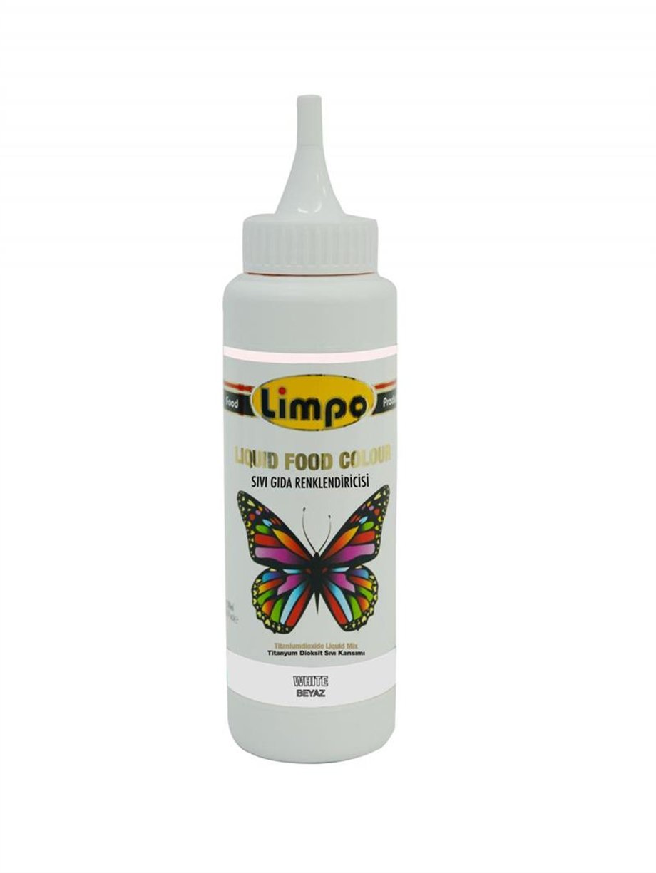 Limpo Beyaz Sıvı Gıda Renklendiricisi   (250 Ml)