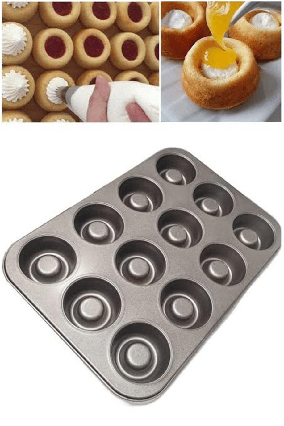 Muffin Kek Kalıbı Teflon 12 li