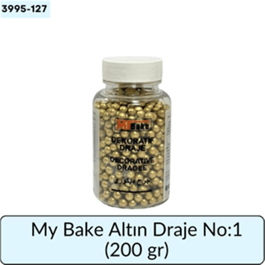 My Bake Altın Draje No:1   (200 Gr)