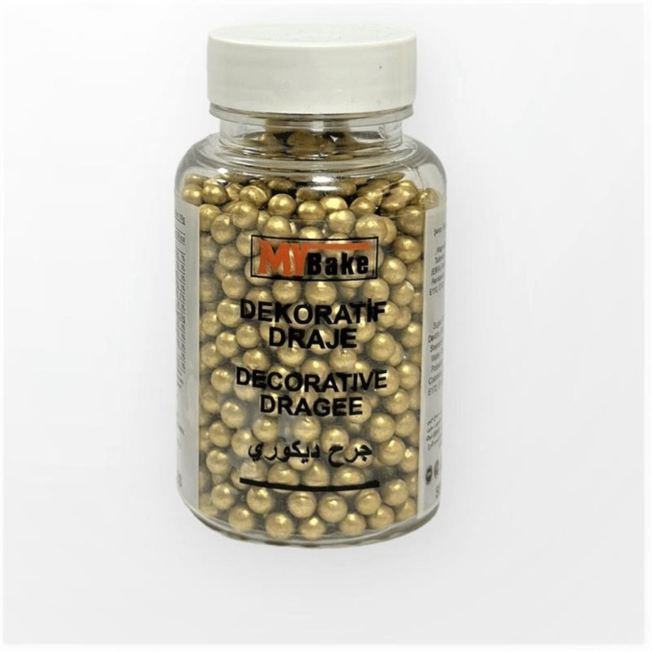 My Bake Altın Draje No:3   (200 Gr)