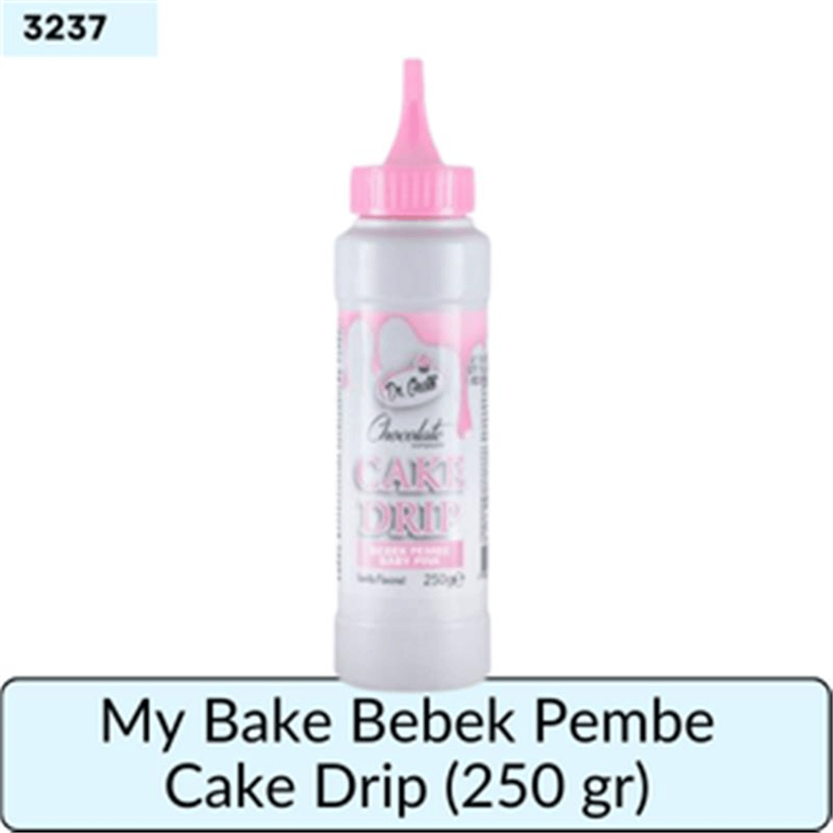 My Bake Bebek Pembe Cake Drip   (250 gr)