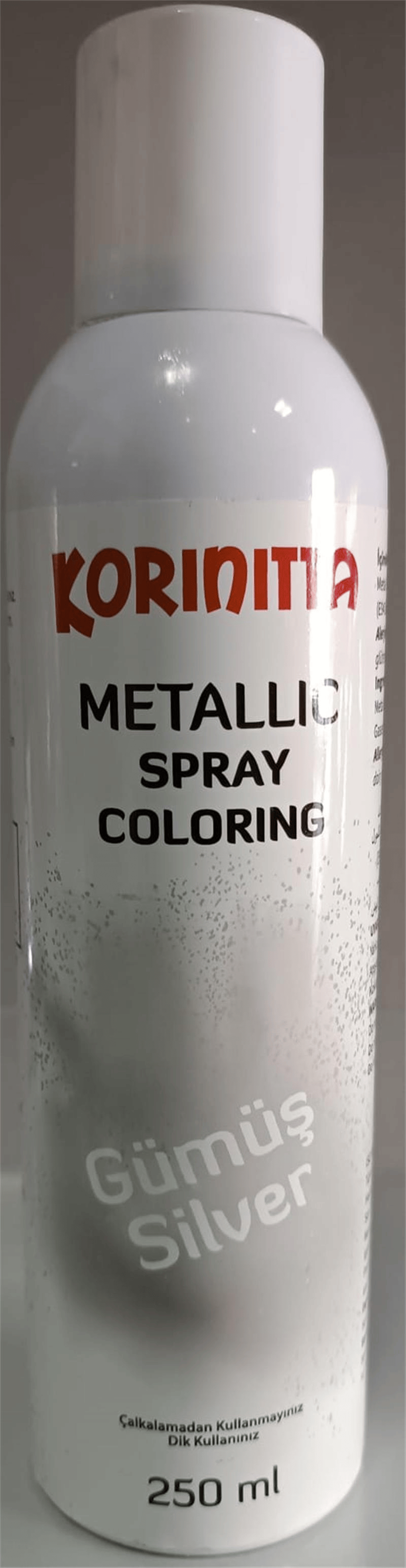 My Bake Gümüş Sprey Boya   (250 ML)