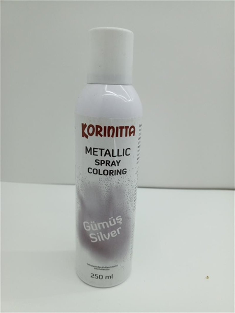 My Bake Gümüş Sprey Boya   (250 ML)