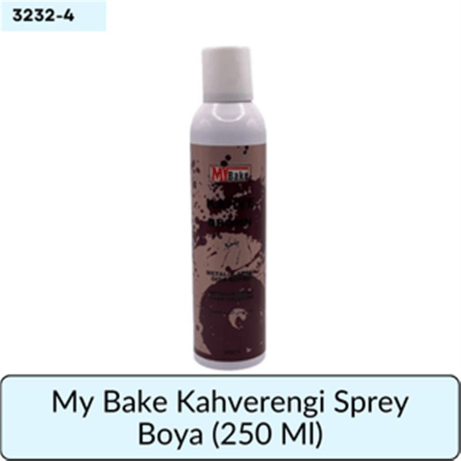 My Bake Kahverengi Sprey Boya   (250 ML)