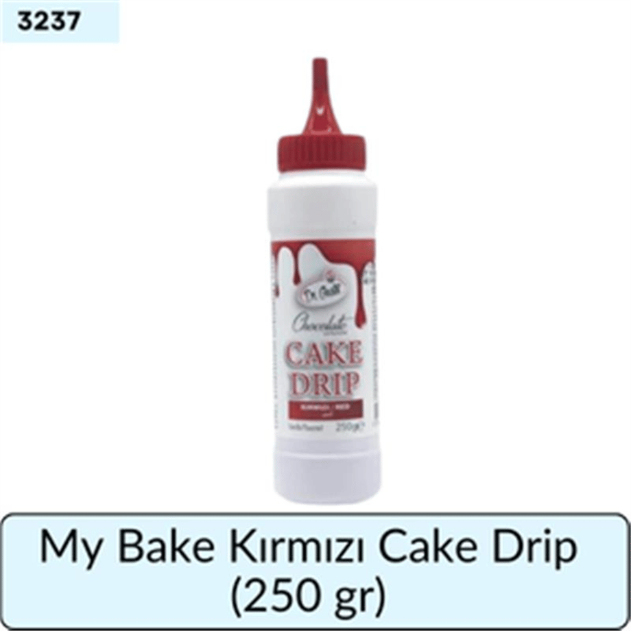 My Bake Kırmızı Cake Drip   (250 gr)