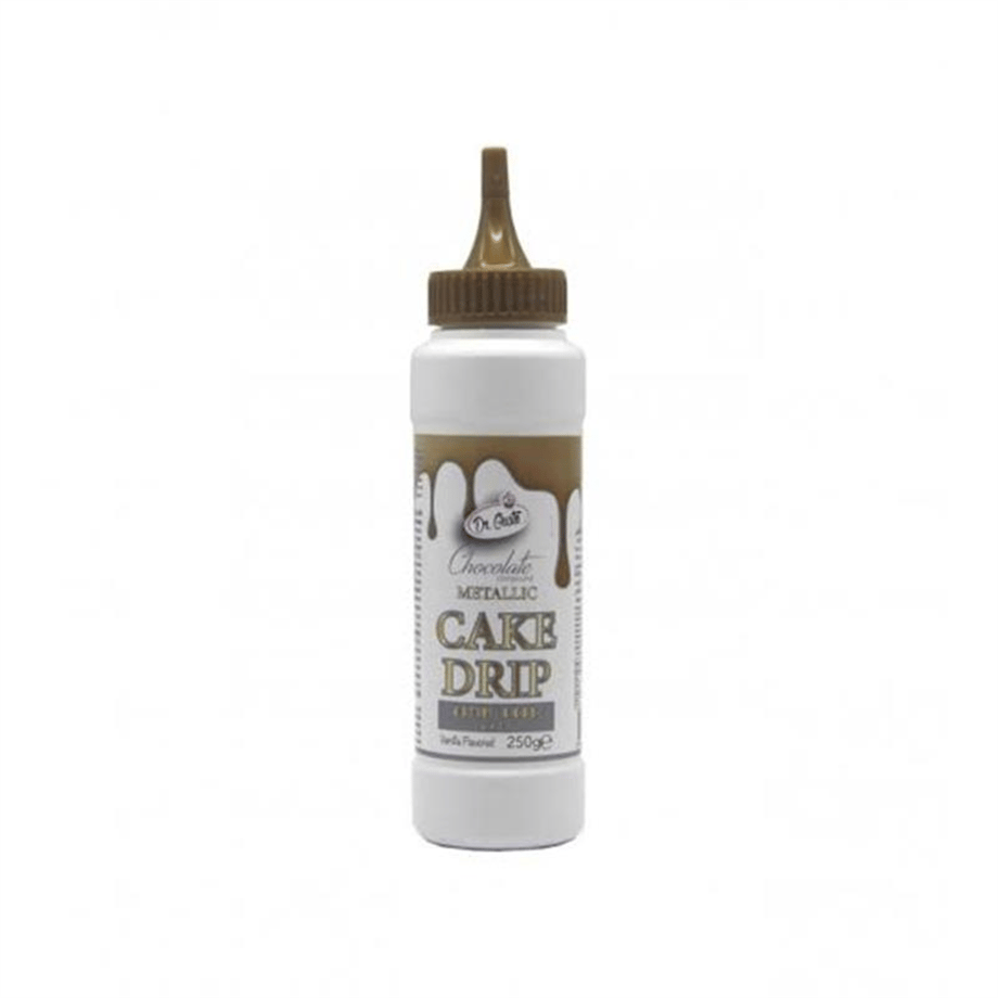 My Bake Metalik Altın Cake Drip   (250 gr)