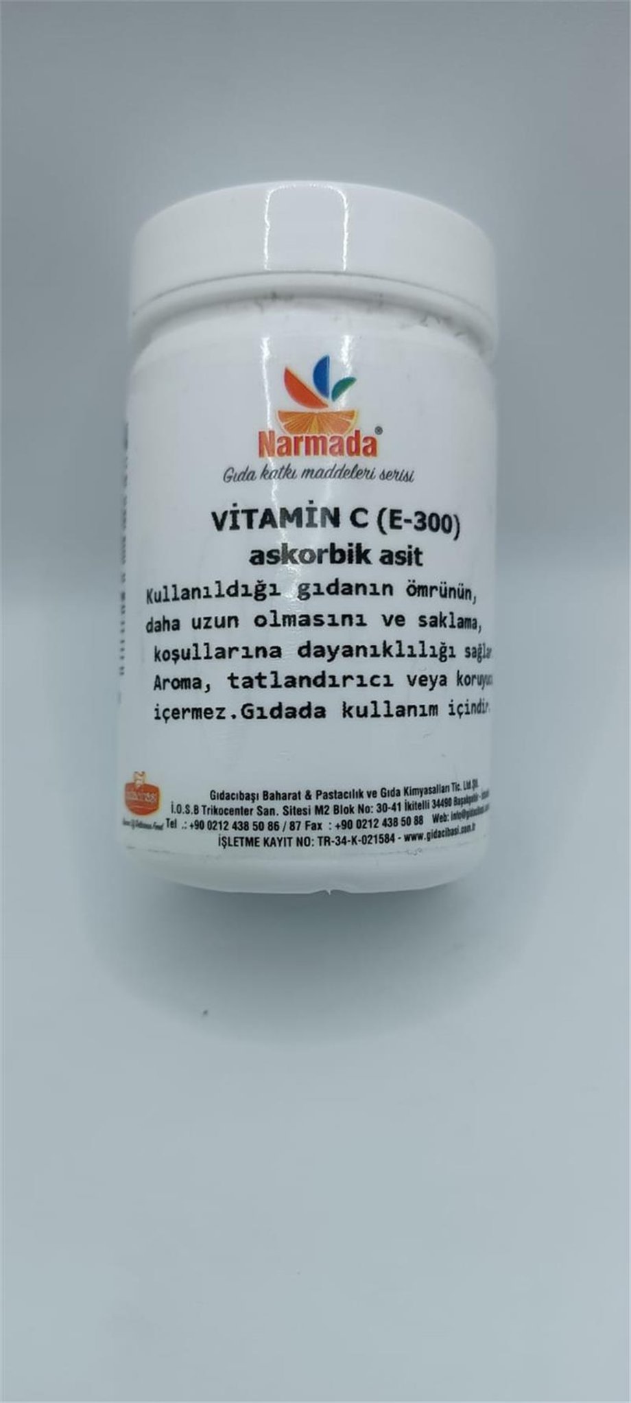 Narmada Ascorbic Acid C Vitamini   (100 GR)