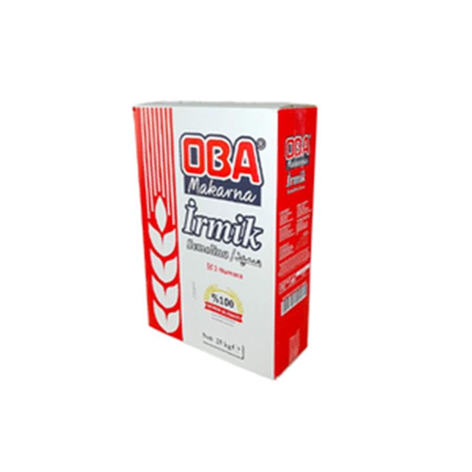 Oba İrmik No 1 Vakumlu   (25 Kg)