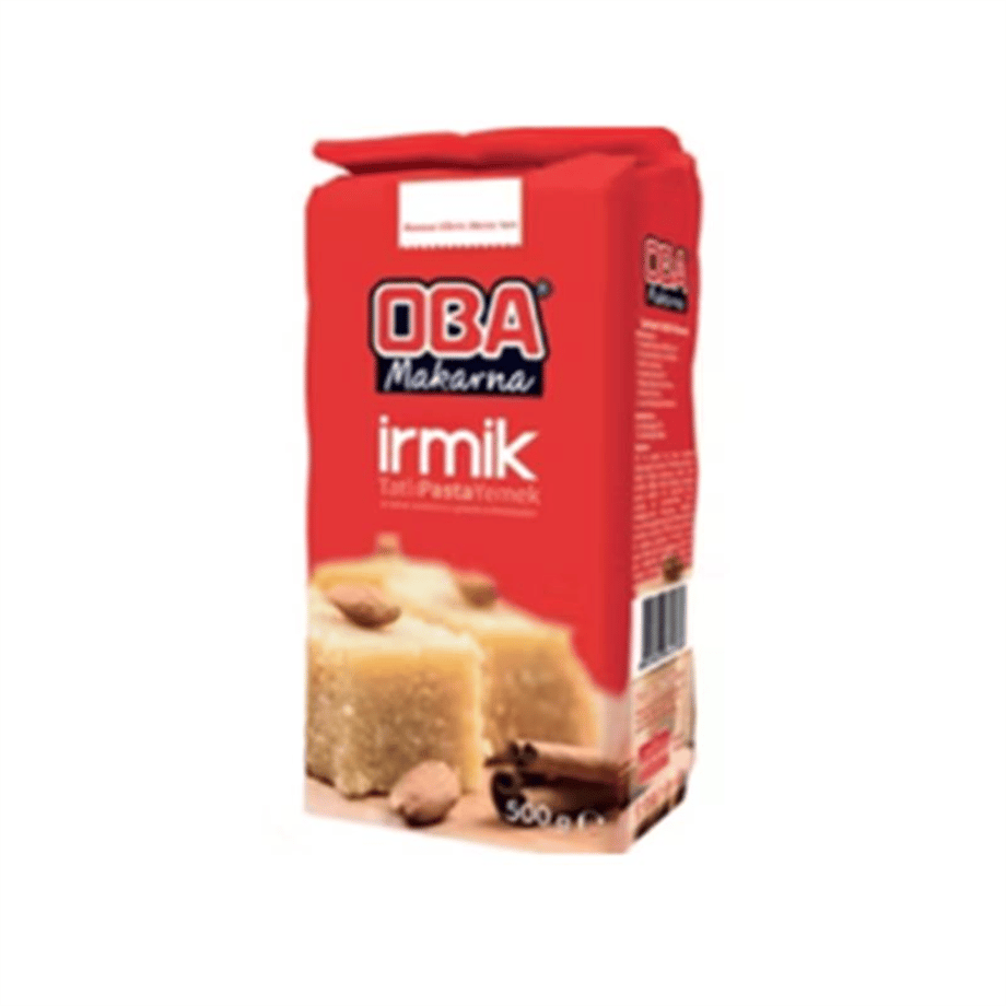 Oba İrmik No 3 Kutulu   (500 Gr)