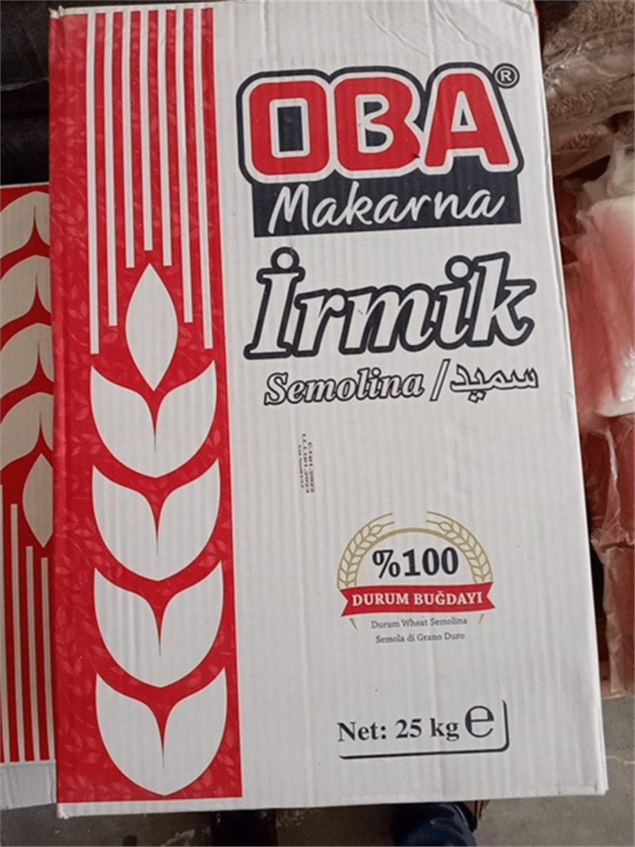 Oba İrmik No 3 Vakumlu   (25 Kg)