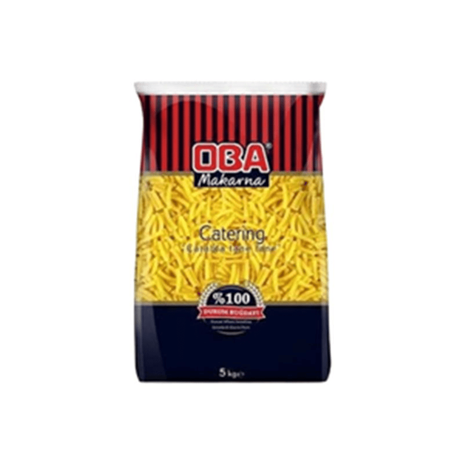 Oba Makarna Dökme İnce Kesme   (5 Kg)