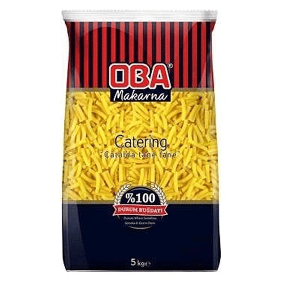 Oba Makarna Dökme İnce Kesme   (5 Kg)