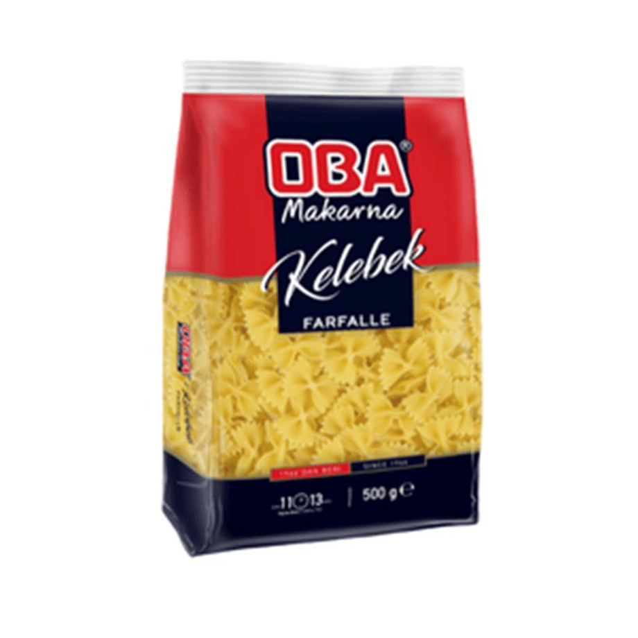 Oba Makarna Kelebek   (500 Gr)