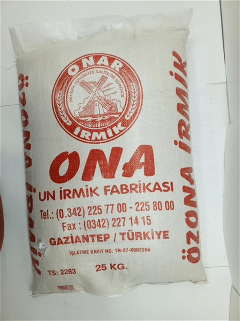 Ona İrmik No 3   (25 Kg)