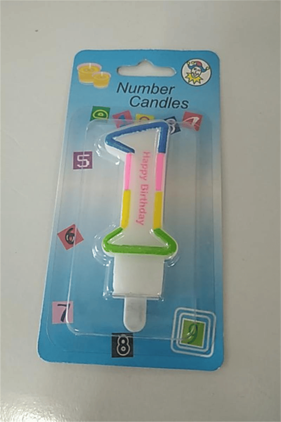 Orca Rakamlı Mum No: 1