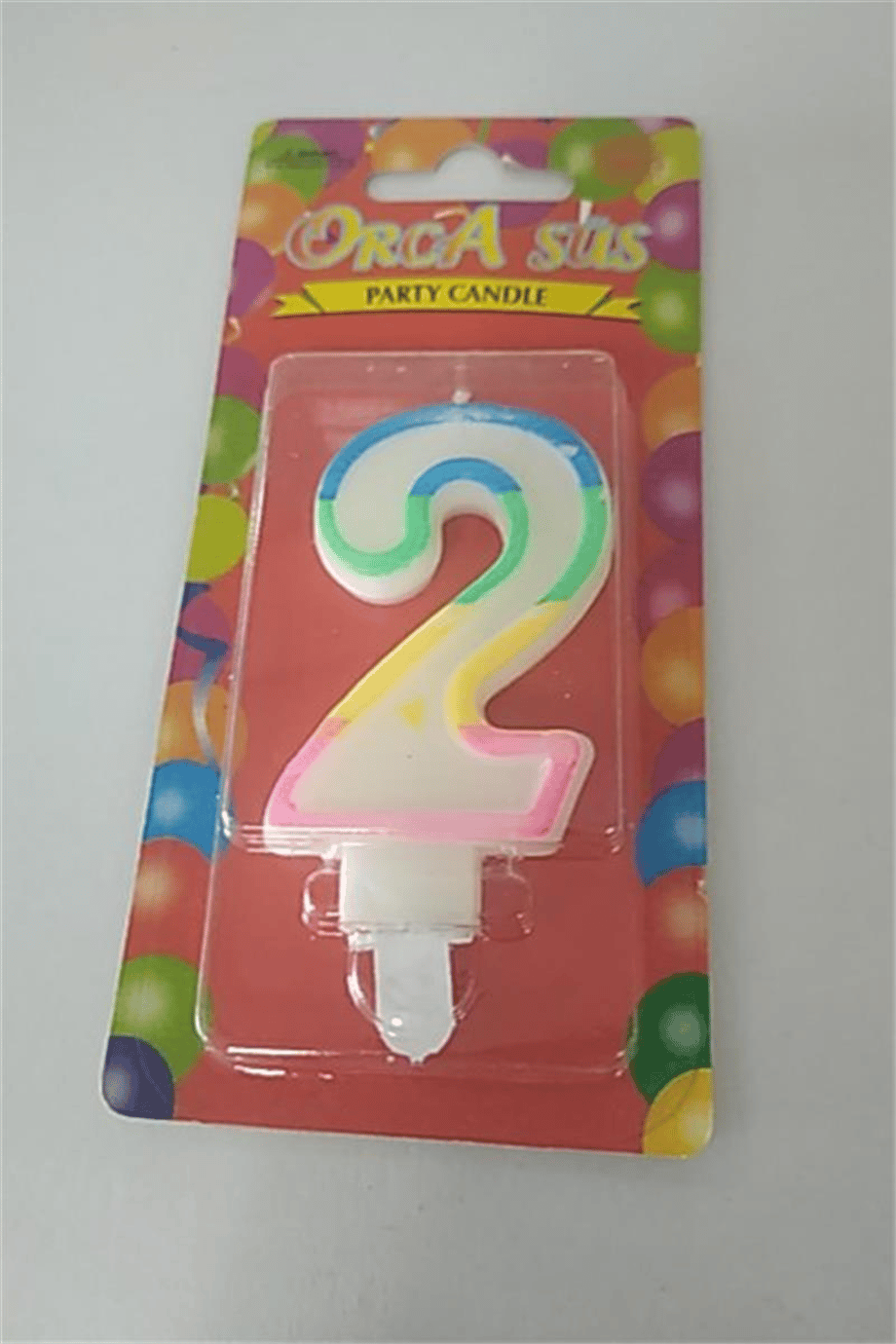 Orca Rakamlı Mum No: 2