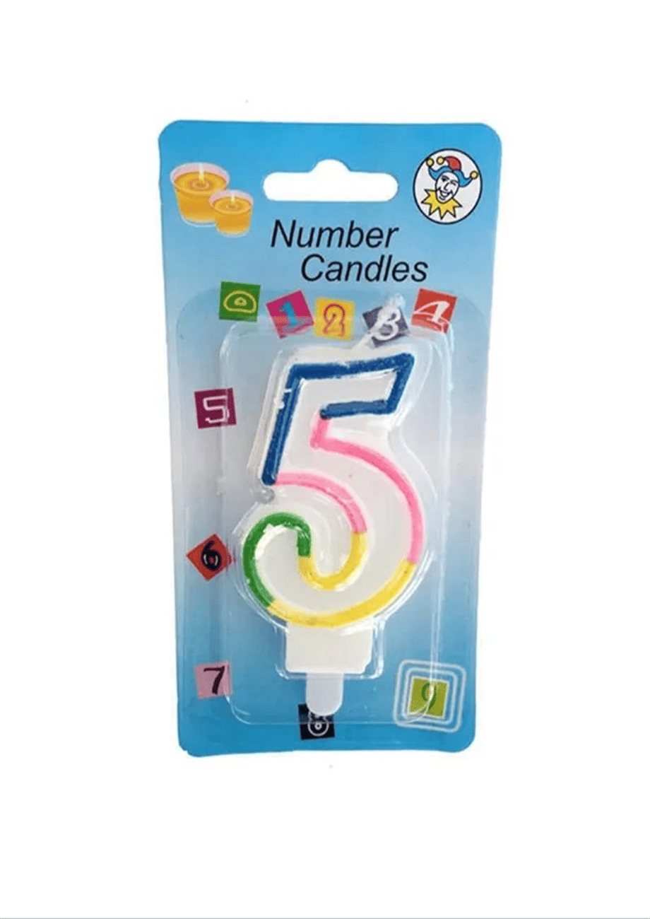 Orca Rakamlı Mum No: 5