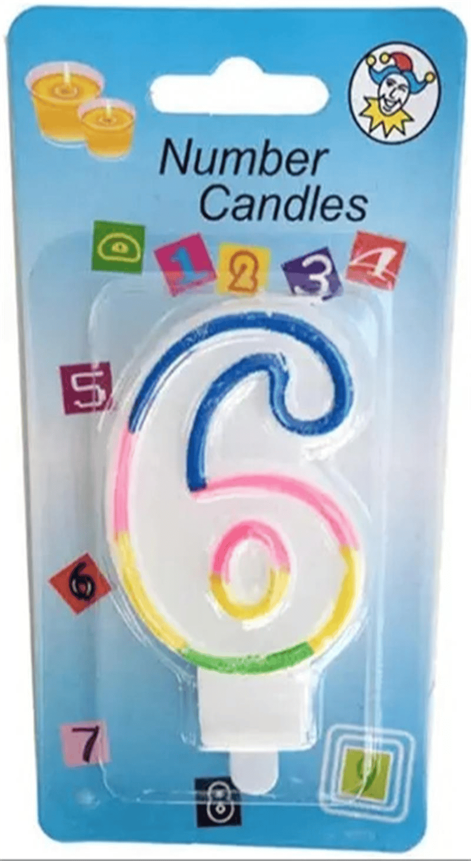 Orca Rakamlı Mum No: 6