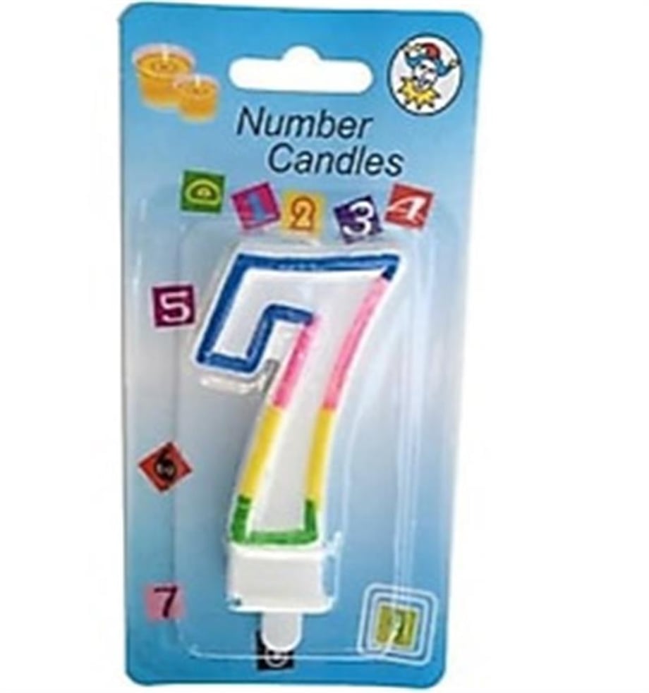 Orca Rakamlı Mum No: 7