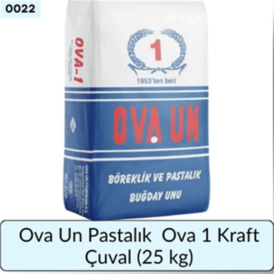 Ova Un Pastalık Ova 1 Kraft Çuval   (25 Kg)