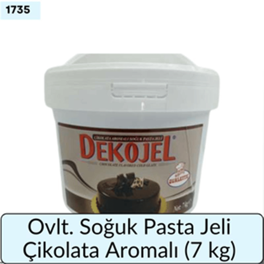 Ovlt. Soğuk Pasta Jeli Çikolata Aromalı     (7 Kg)