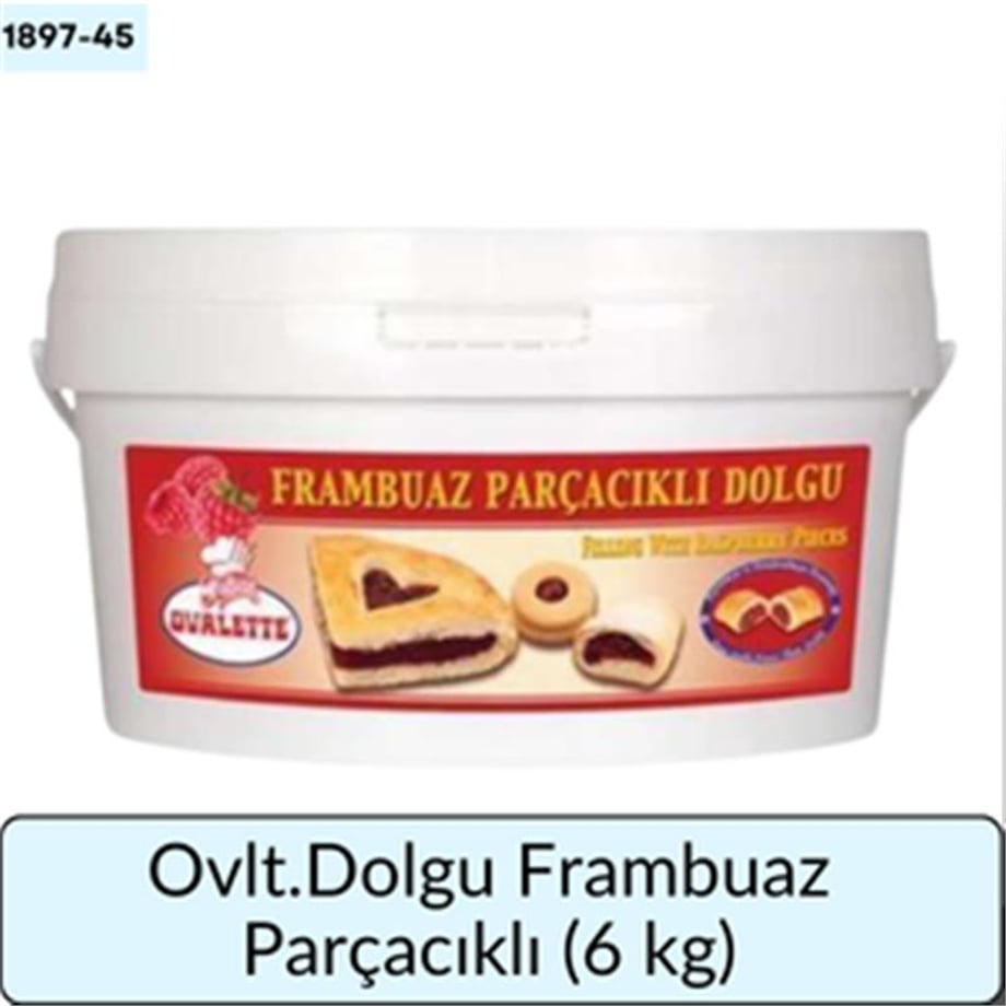 Ovlt. Dolgu Frambuaz Parçacıklı   (6 Kg)