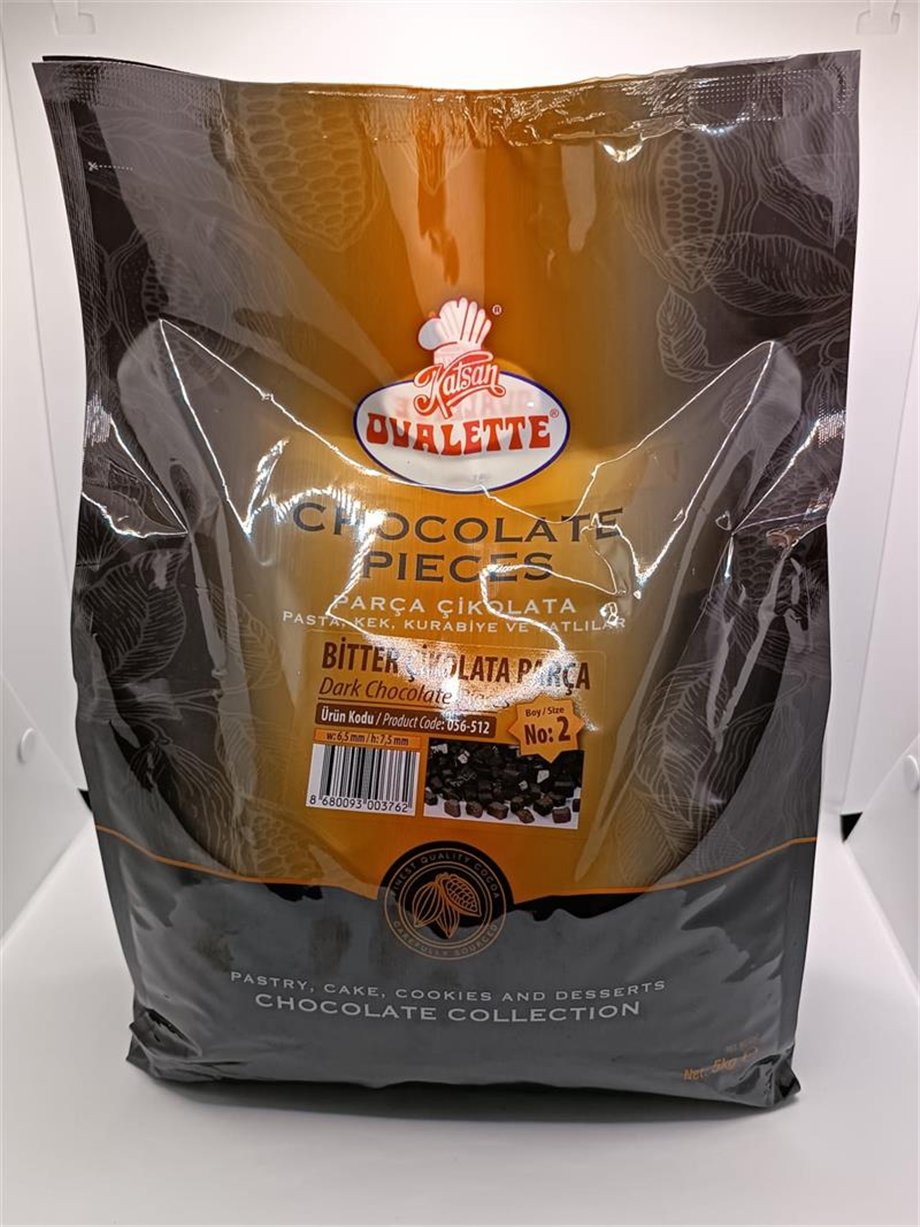 Ovlt. Parça Çikolata Bitter No:2   (5 kg)