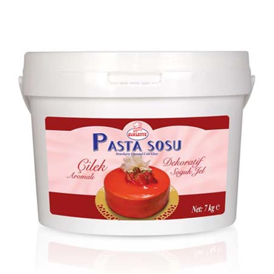 Ovlt. Soğuk Pasta Jeli Çilek Aromalı     (7 Kg)