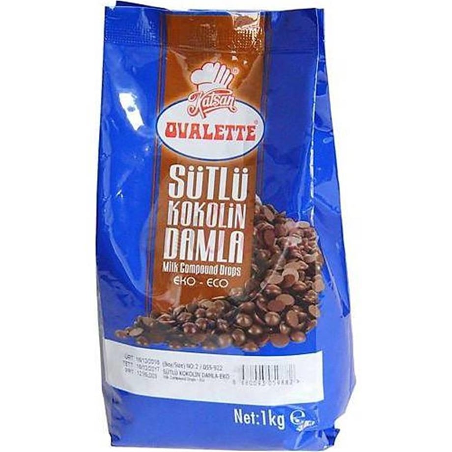 Ovlt. Kokolin Damla Çikolata Sütlü No:2   (2  kg)