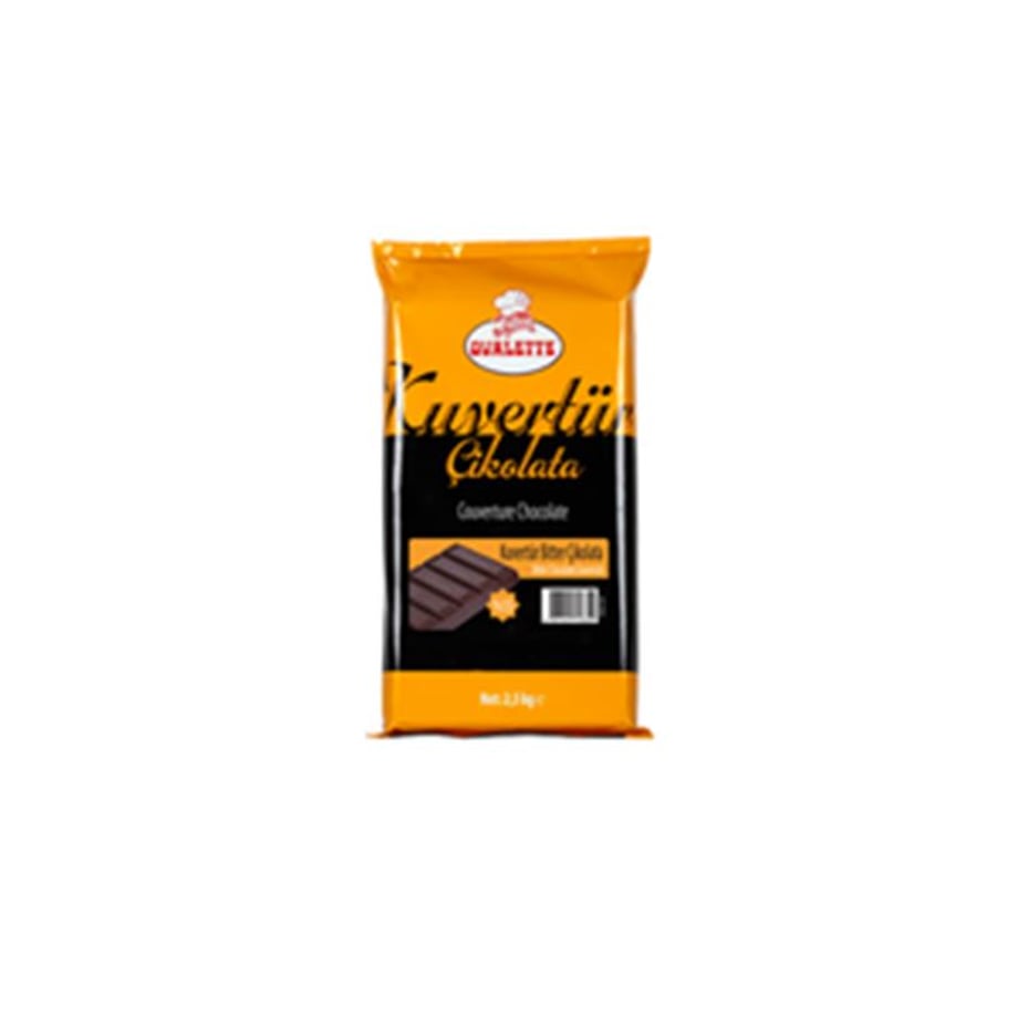 Ovlt. Kuvertür Çikolata Bitter % 55   (2,5 Kg)