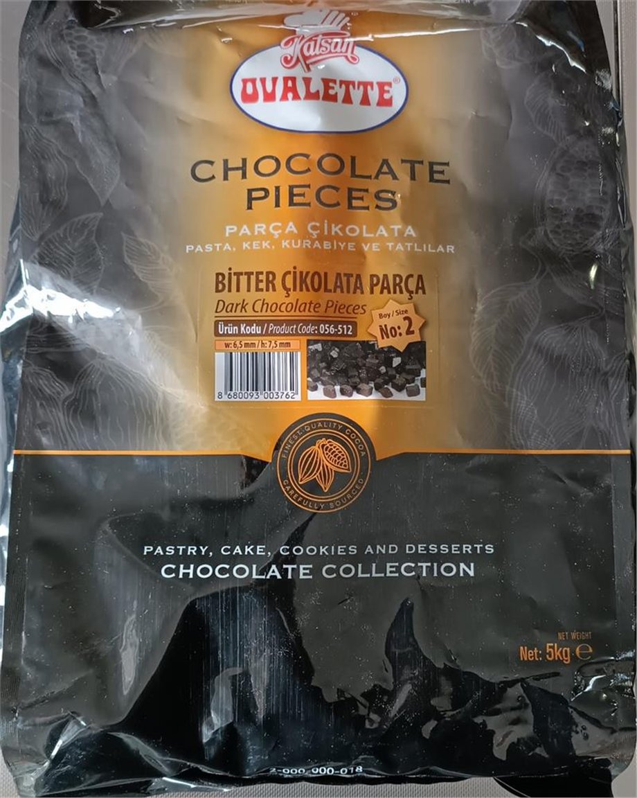 Ovlt. Parça Çikolata Bitter No:2   (5 kg)