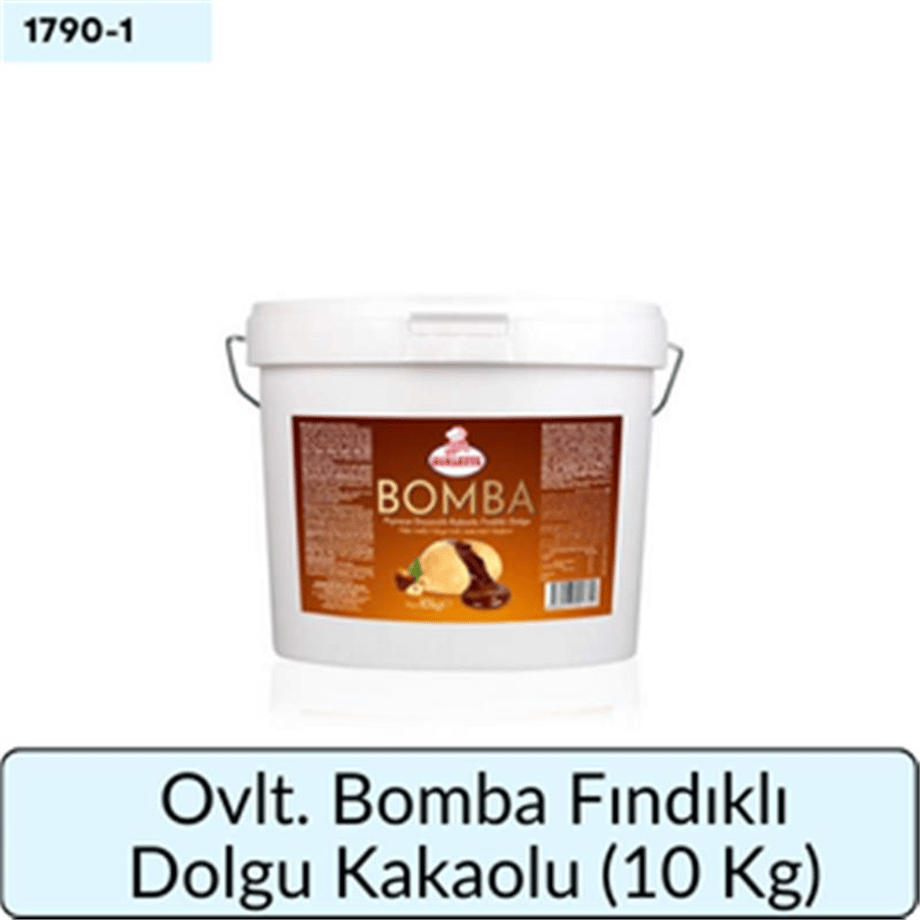 Ovlt. Bomba Fındıklı Dolgu Kakaolu   (10 Kg)