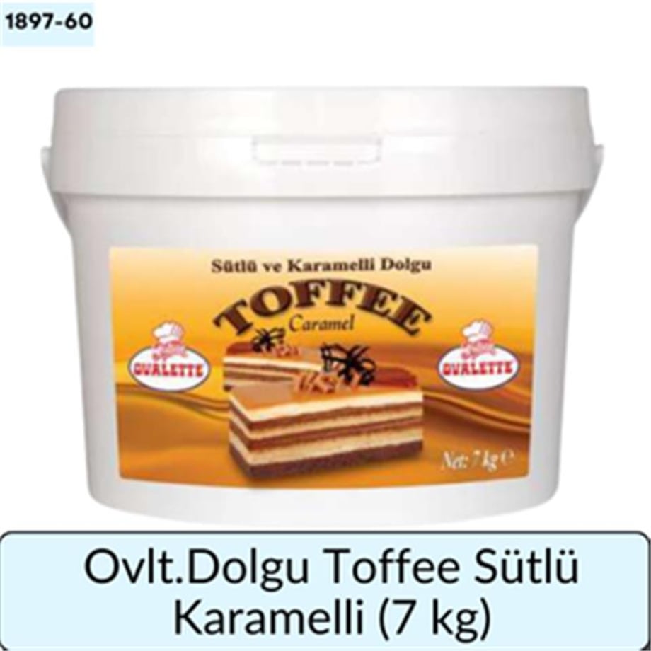 Ovlt. Dolgu Toffee Sütlü Karamelli   (7 Kg)