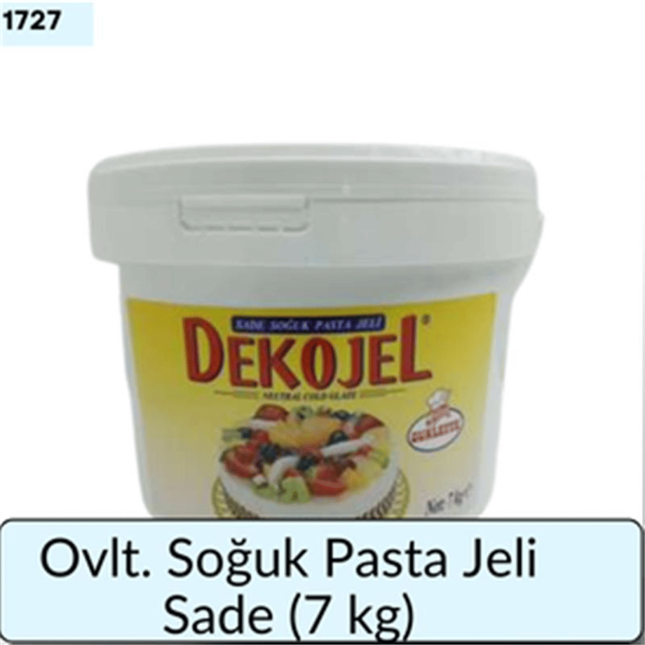 Ovlt. Soğuk Pasta Jeli Sade     (7 Kg)