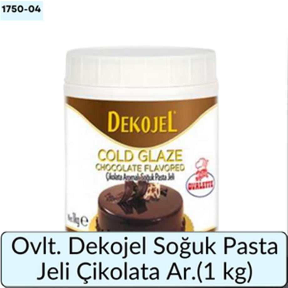 Ovlt. Dekojel Çikolata Ar.Soğuk Pasta Jeli  (1 Kg)