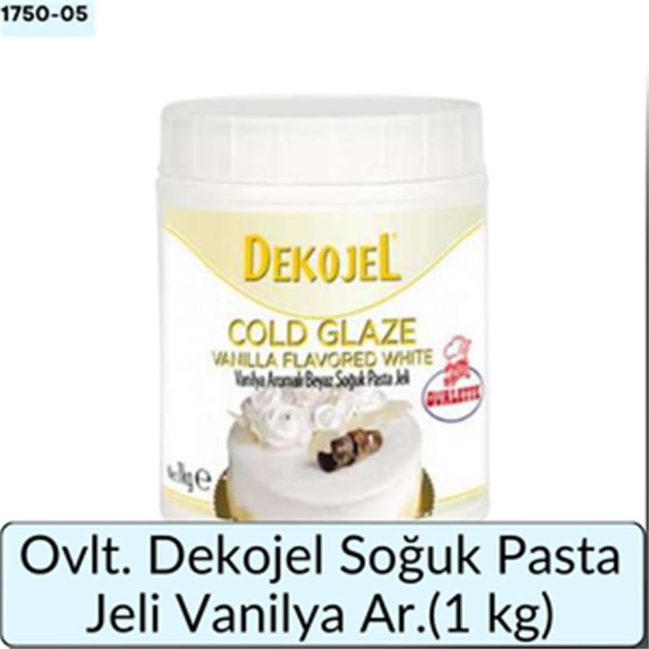 Ovlt. Dekojel Vanilya Ar.Soğuk Pasta Jeli  (1 Kg)