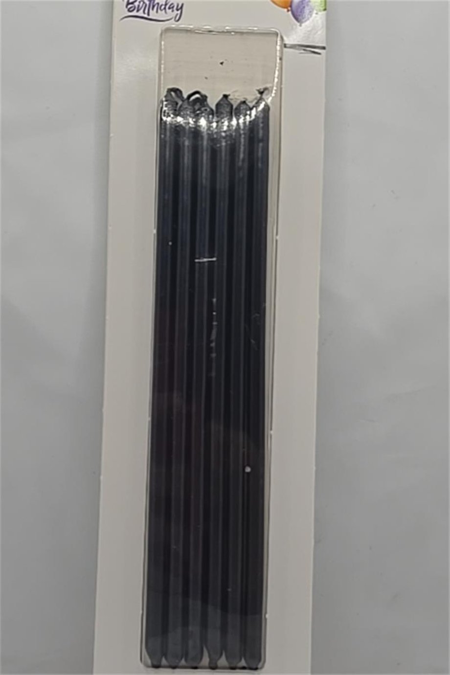 Pasta Mumu Siyah 20 Cm   (6 Lı)