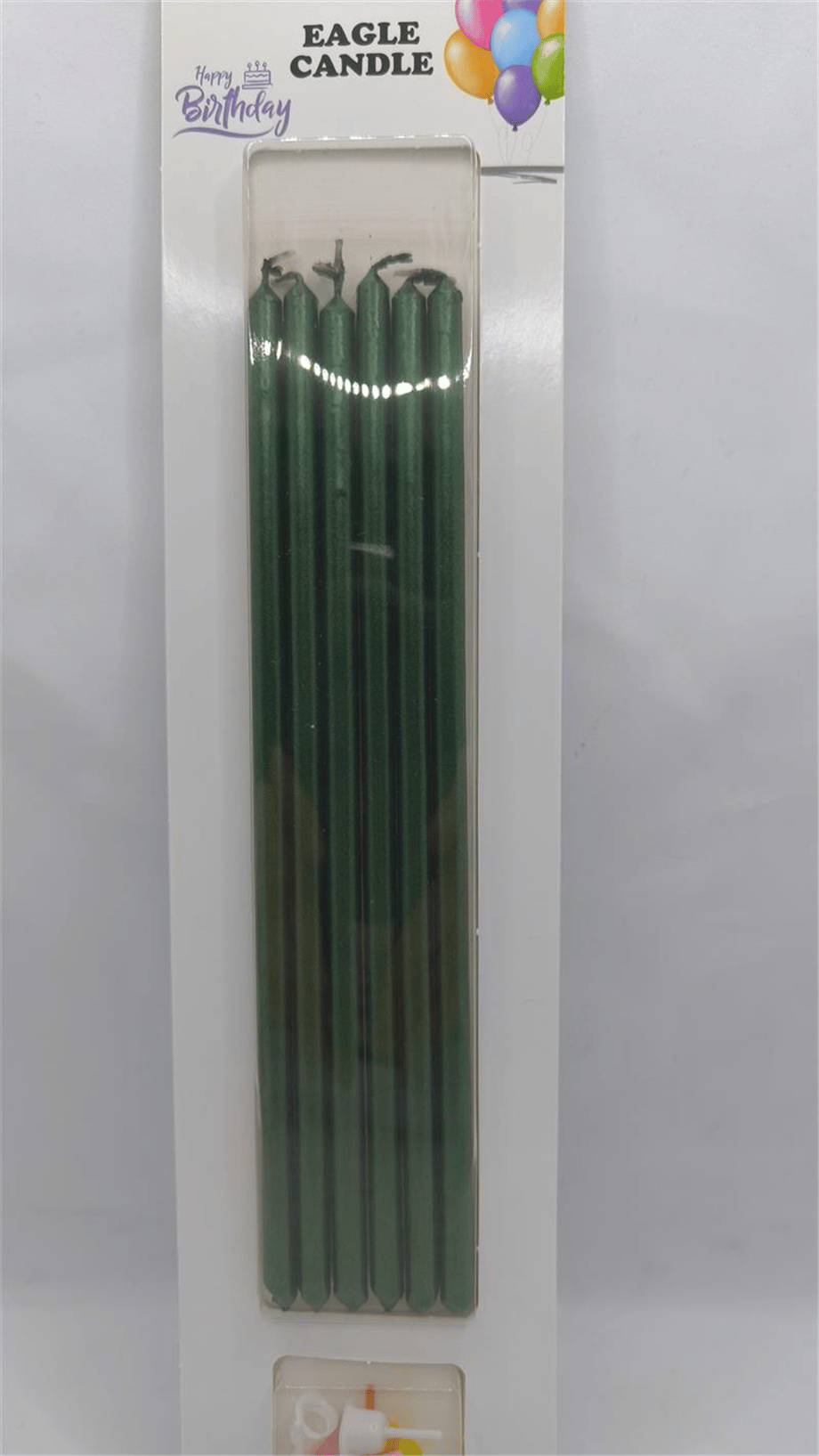 Pasta Mumu Yeşil 20 Cm   (6 Lı)