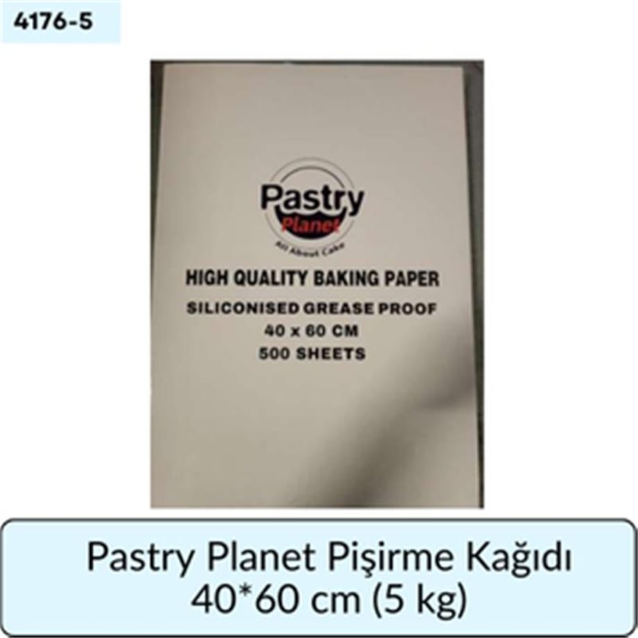 Pastry Planet Pişirme Kağıdı 40*60 Cm  (5 Kg)