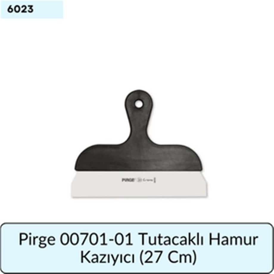 Pirge 00701-01 Tutacaklı Hamur Kazıyıcı   (27 Cm)