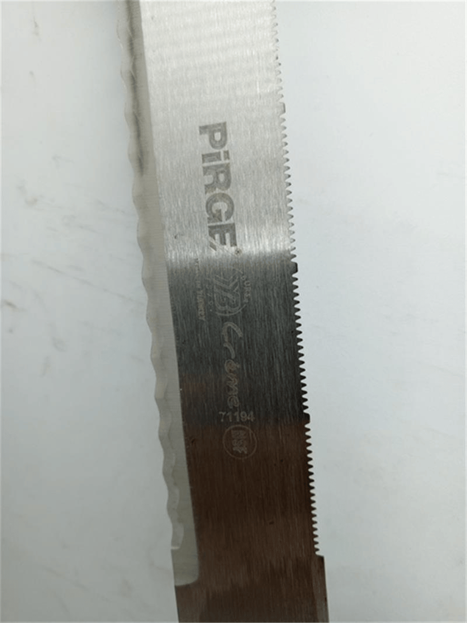 Pirge 71194-01 Pasta Bıç. Çift Dişli Siyah (30 Cm)