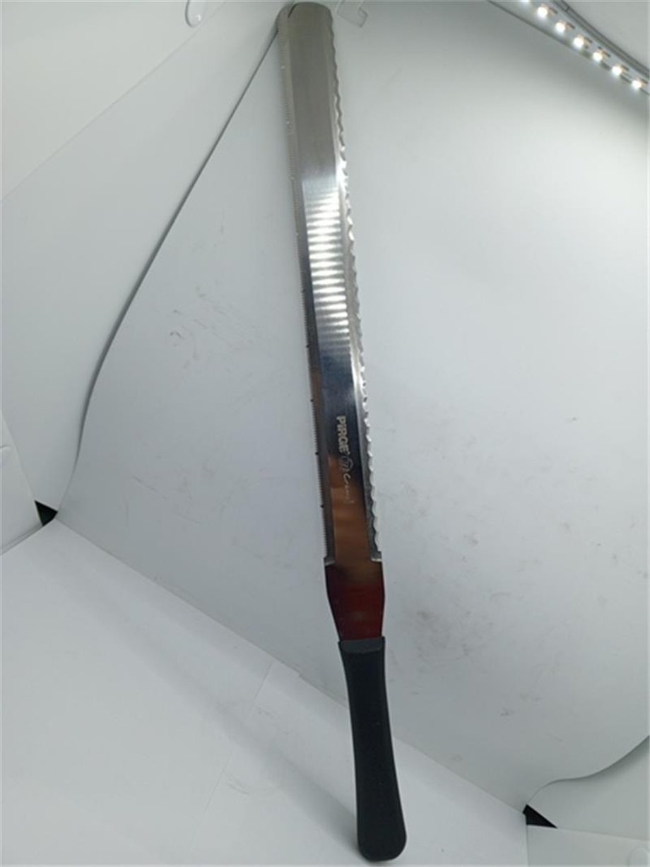 Pirge 71195-01 Pasta Bıç. Çift Dişli Siyah (35 Cm)