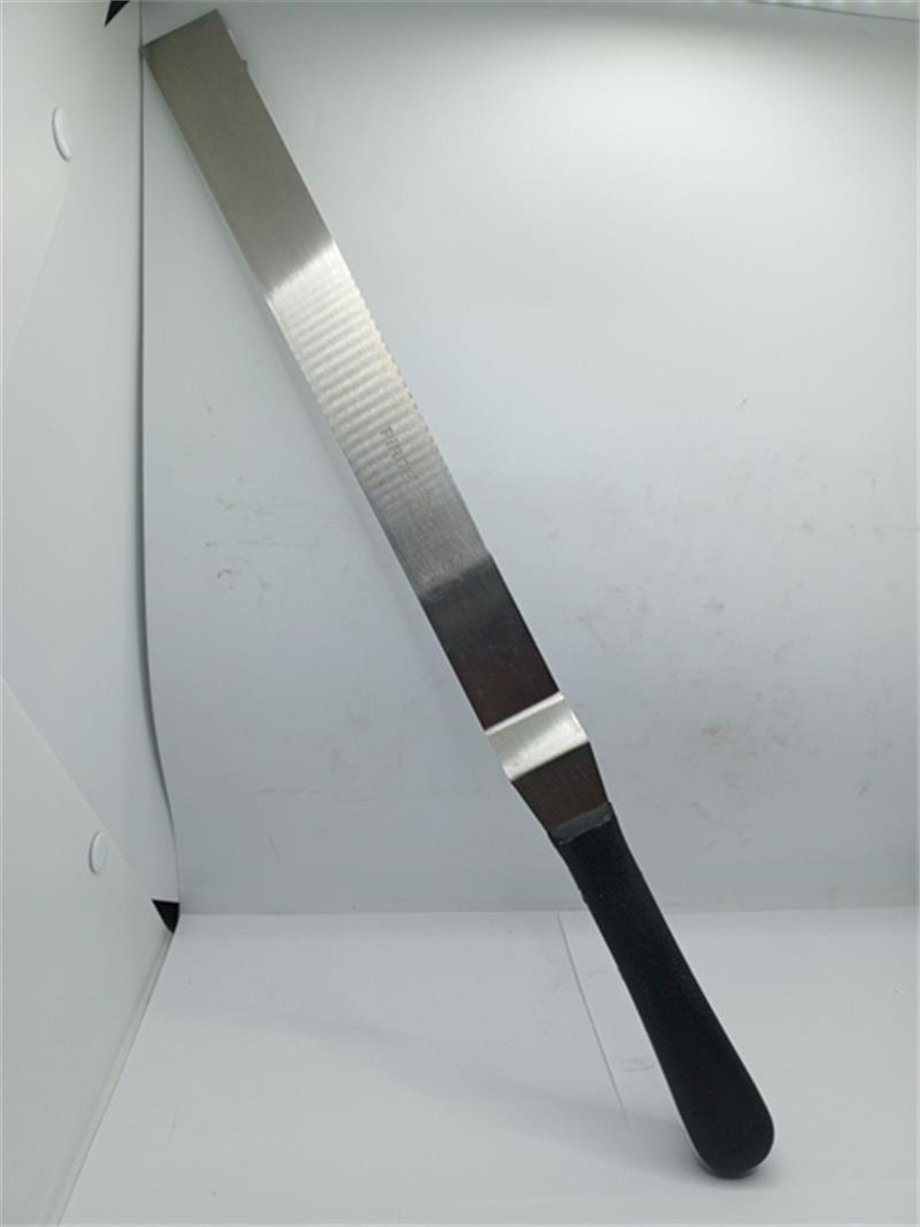 Pirge 71202-01 Kıvrık Pasta Paleti Siyah   (35 Cm)