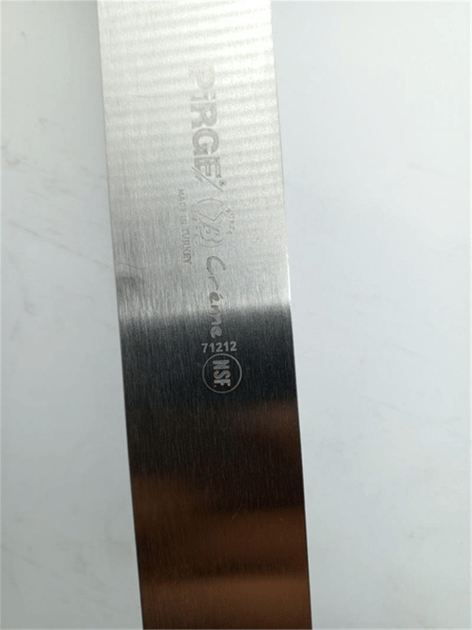 Pirge 71212-06 Oval Uç Pasta Paleti Beyaz  (30 Cm)