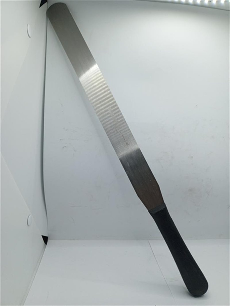 Pirge 71213-01 Oval Uç Pasta Paleti Siyah  (35 Cm)