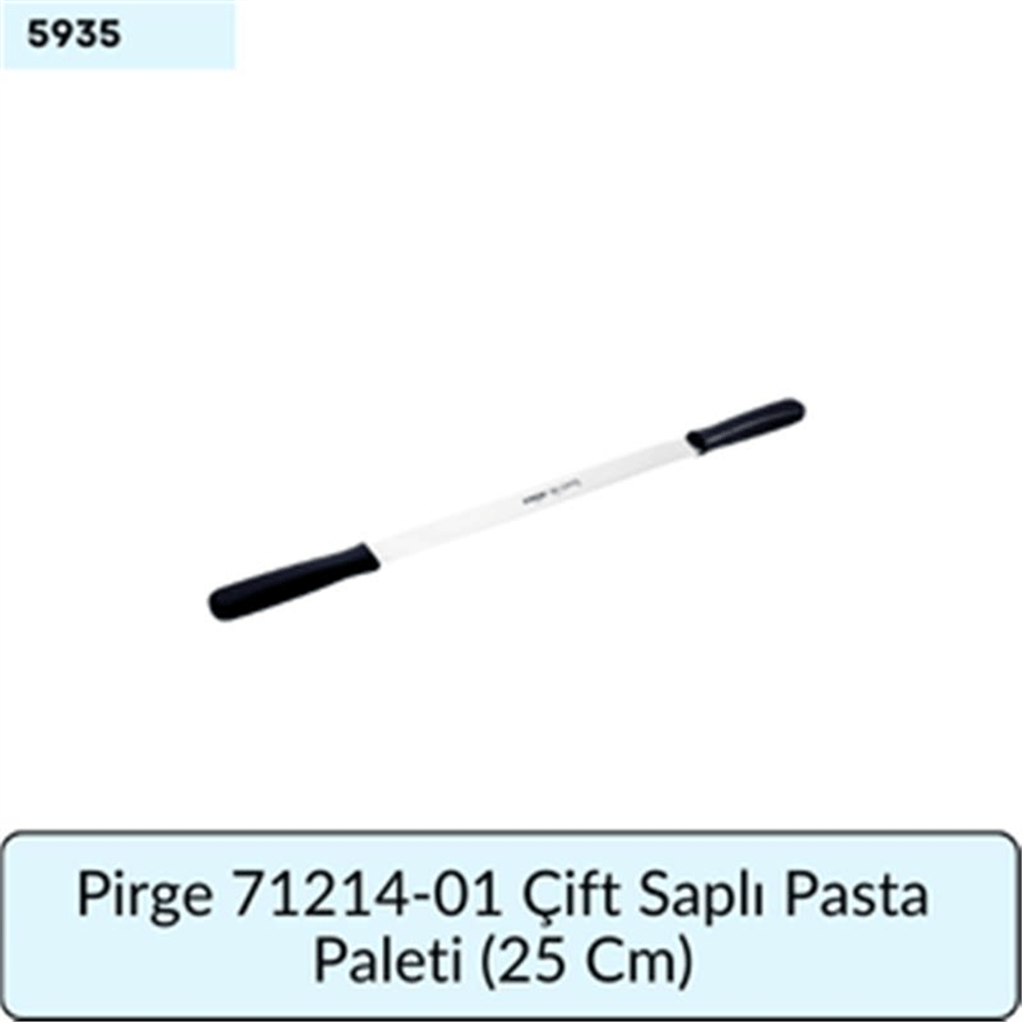 Pirge 71214-01 Çift Saplı Pasta Paleti   (25 Cm)