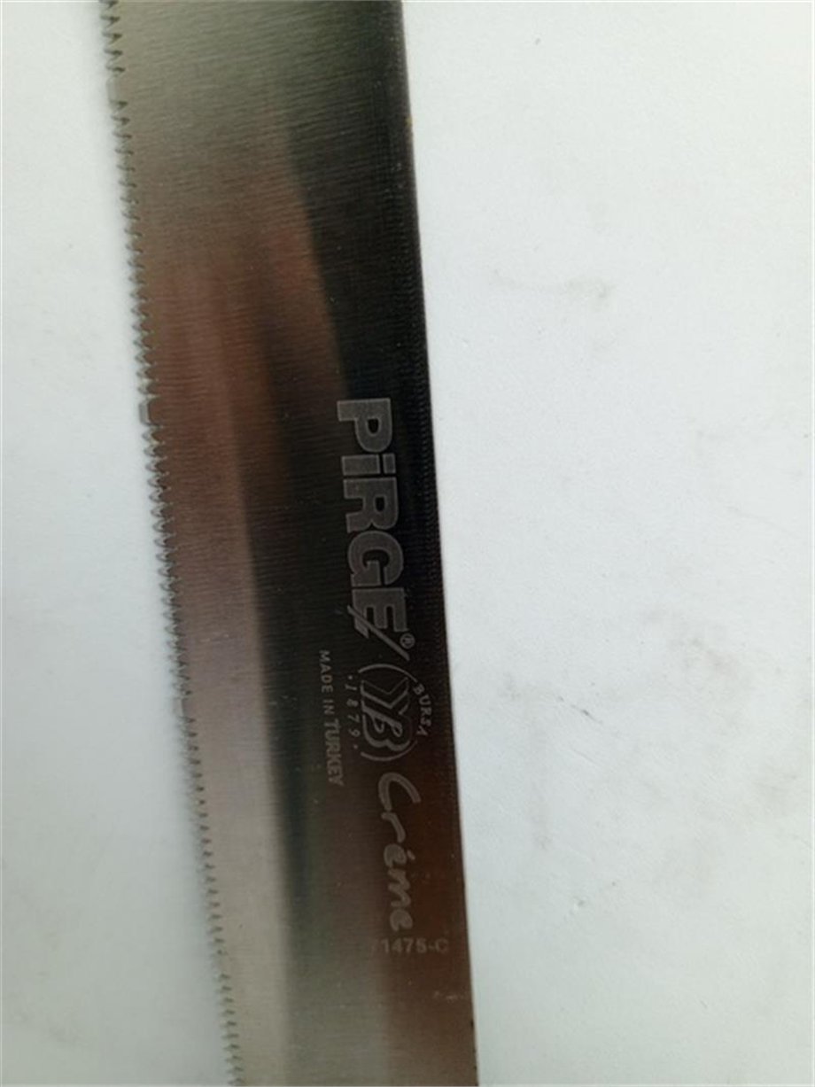 Pirge 71475-C Geniş Dişli Pasta Bıçağı   (35 Cm)