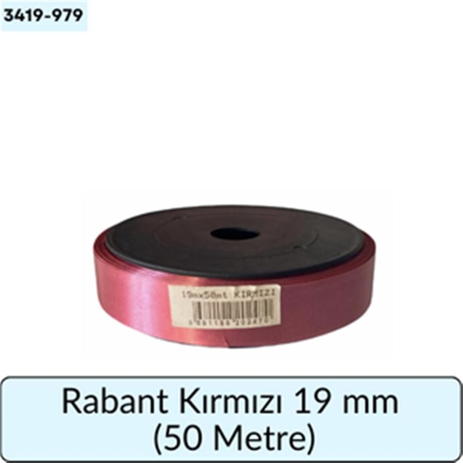 Rabant Kırmızı 19 Mm   (50 Metre)