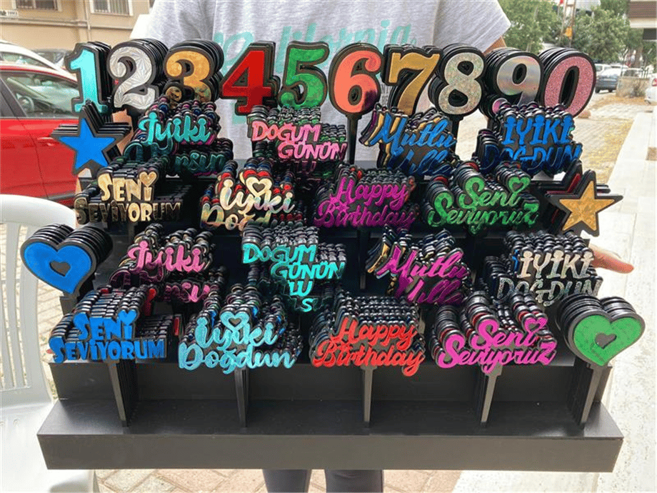 RENKLİ PLEKSİ SET   (320 PARÇA)