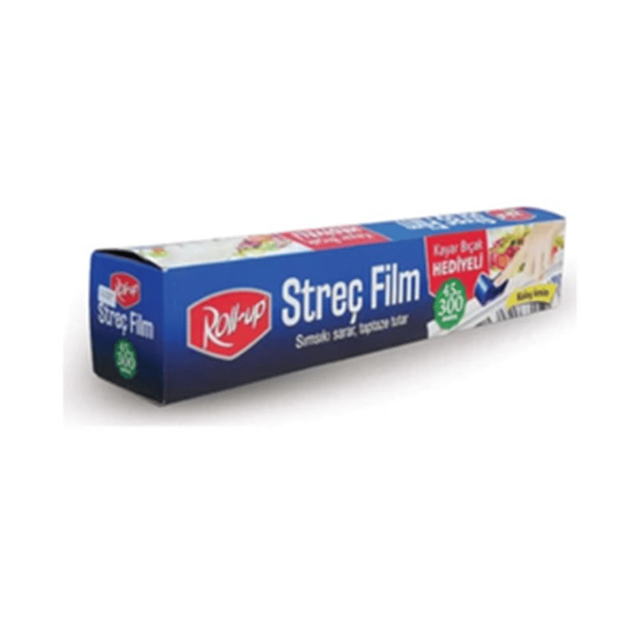 Roll Up Streç Film 45*300 m 8.5 mic Kayar Bıçakl